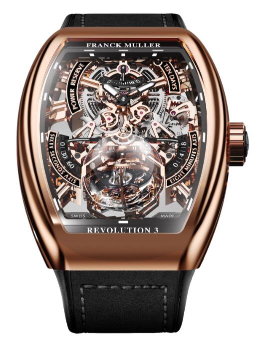 Franck Muller Vanguard Revolution 3 Skeleton Review Replica Watch Cheap Price V 50 REV 3 PR SQT (NR) 5N